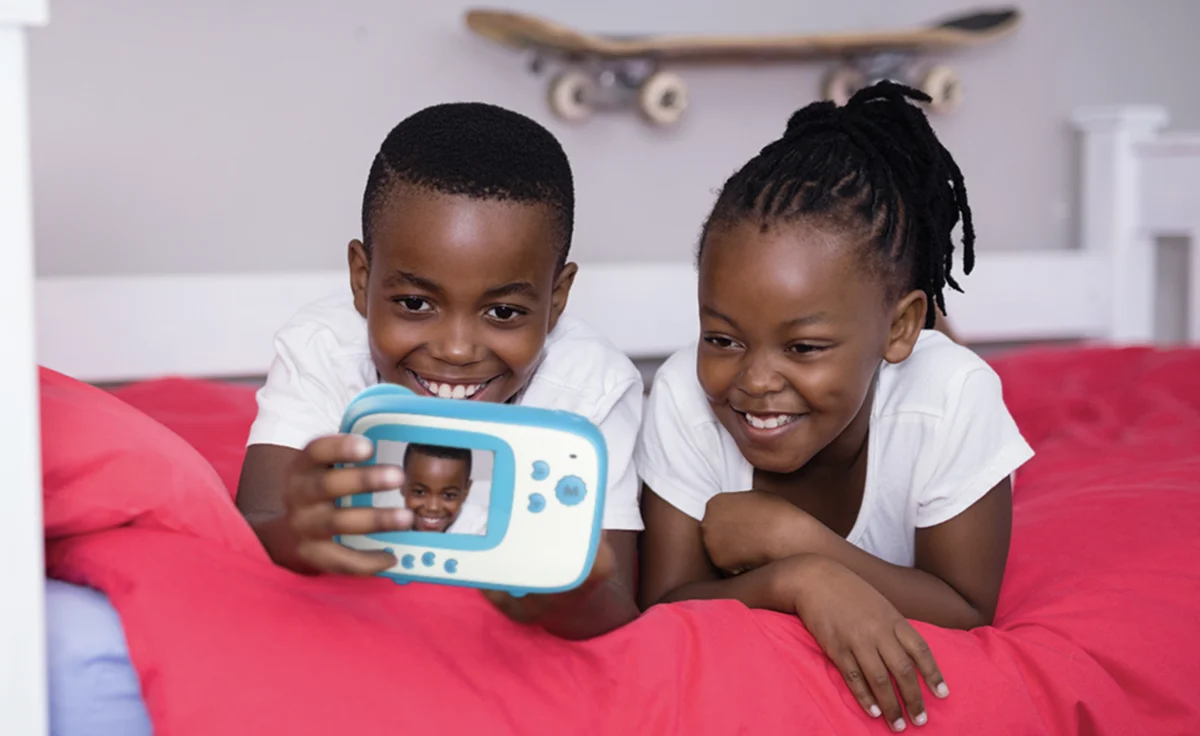 AGFAPHOTO Realikids Instant Cam Blue - Kids Instant Print Camera blue