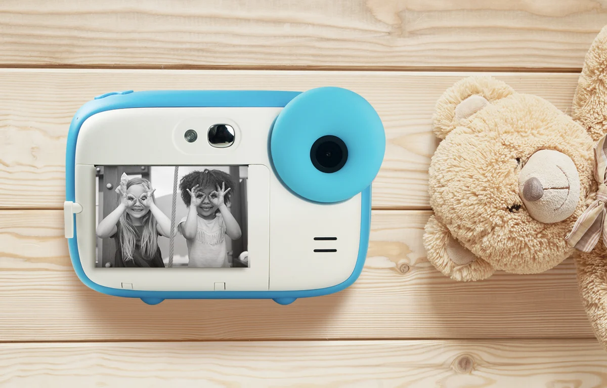 AGFAPHOTO Realikids Instant Cam Blue - Kids Instant Print Camera blue