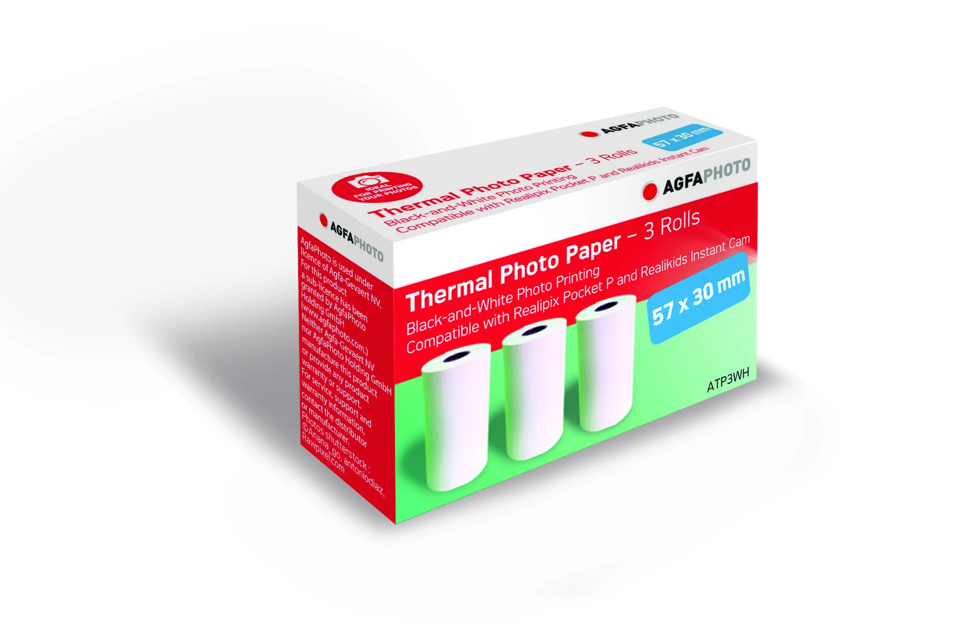 AgfaPhoto 3 rolls Thermal Paper