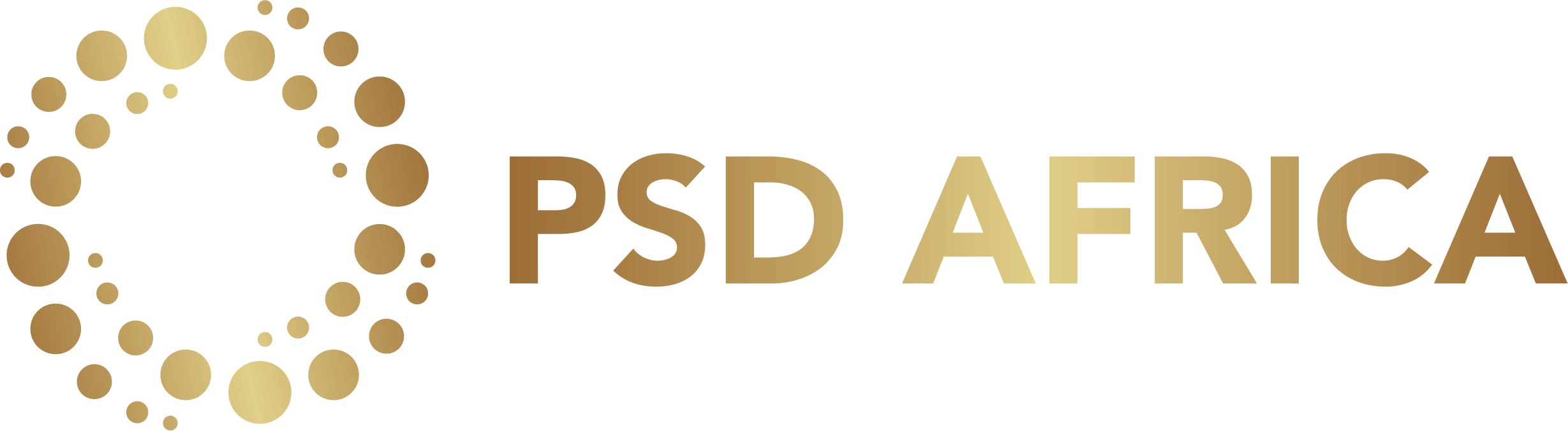 PSD Africa logo gold